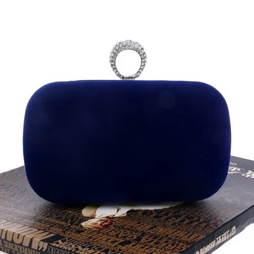 SEKUSA Clutch evening bags Crown rhinestones evening bags purse  shoulder bag for wedding Diamonds Lady Purse Mini Evening Bags