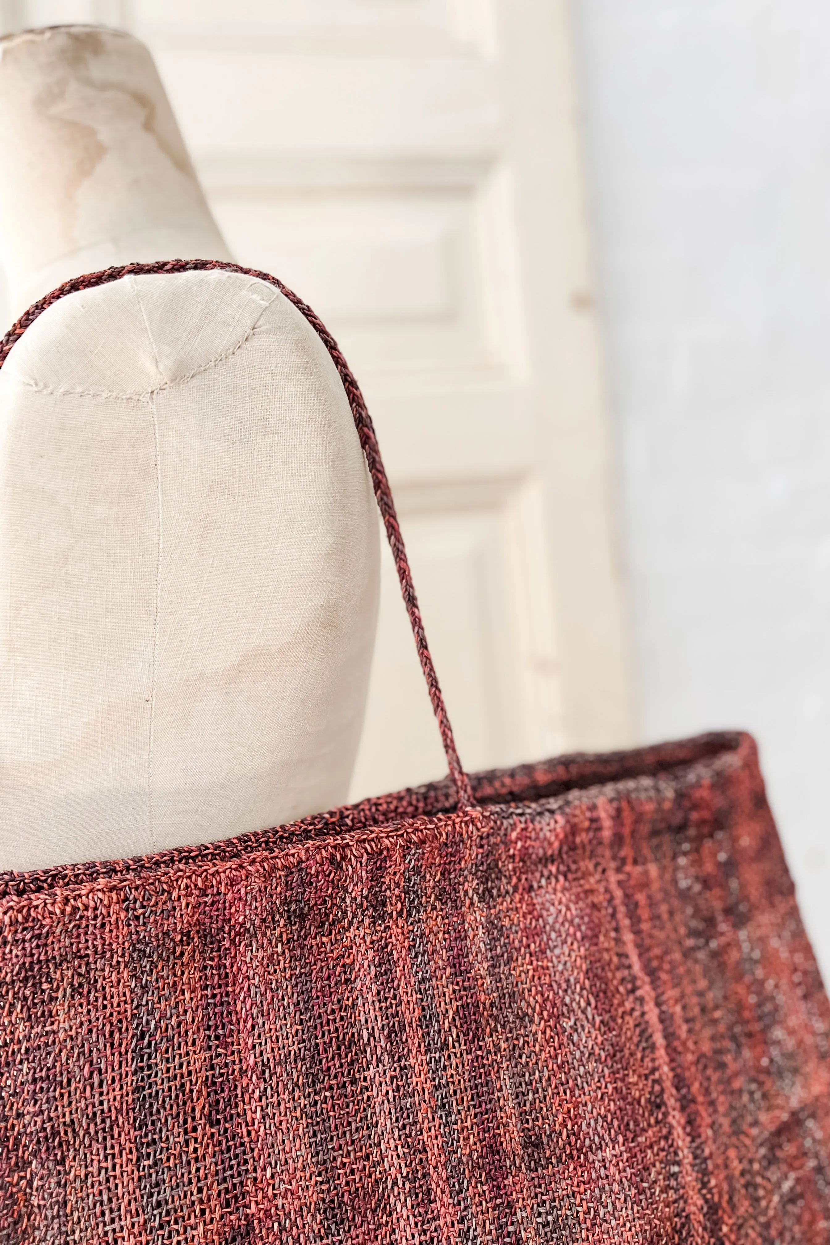 Sophie Digard | Raffia Tote Bag | Autumn Heath