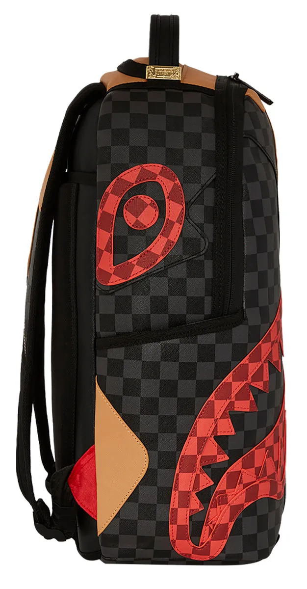 Sprayground Evil Genius Backpack In Black Red