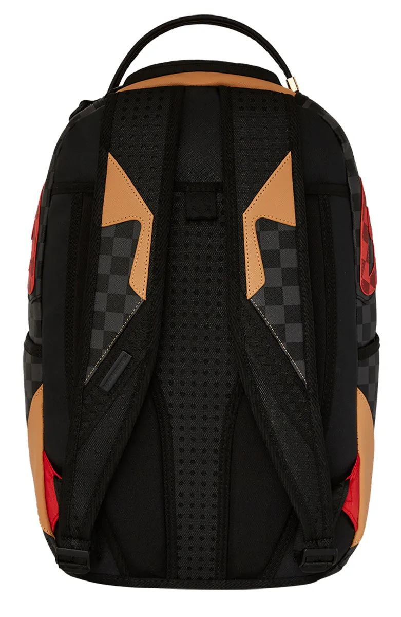 Sprayground Evil Genius Backpack In Black Red