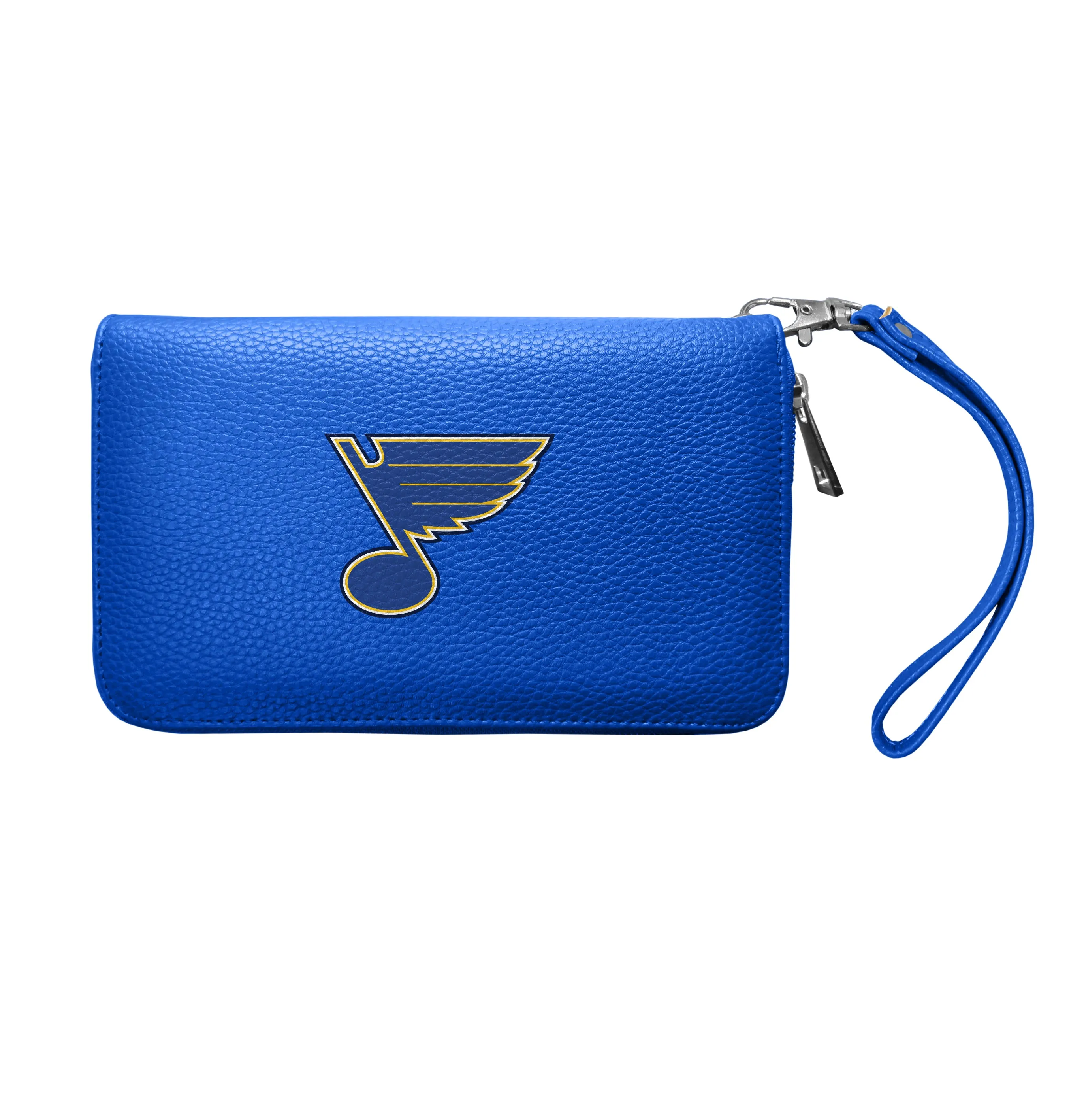 St. Louis Blues Zip Organizer Wallet Pebble