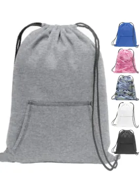 Stylish Sweatshirt Cinch Pack Drawstring Backpack