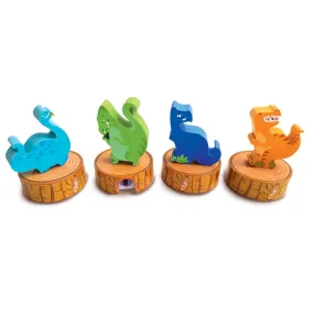 The Piggy Story Eraser & Sharpener Set - Dinosaur World