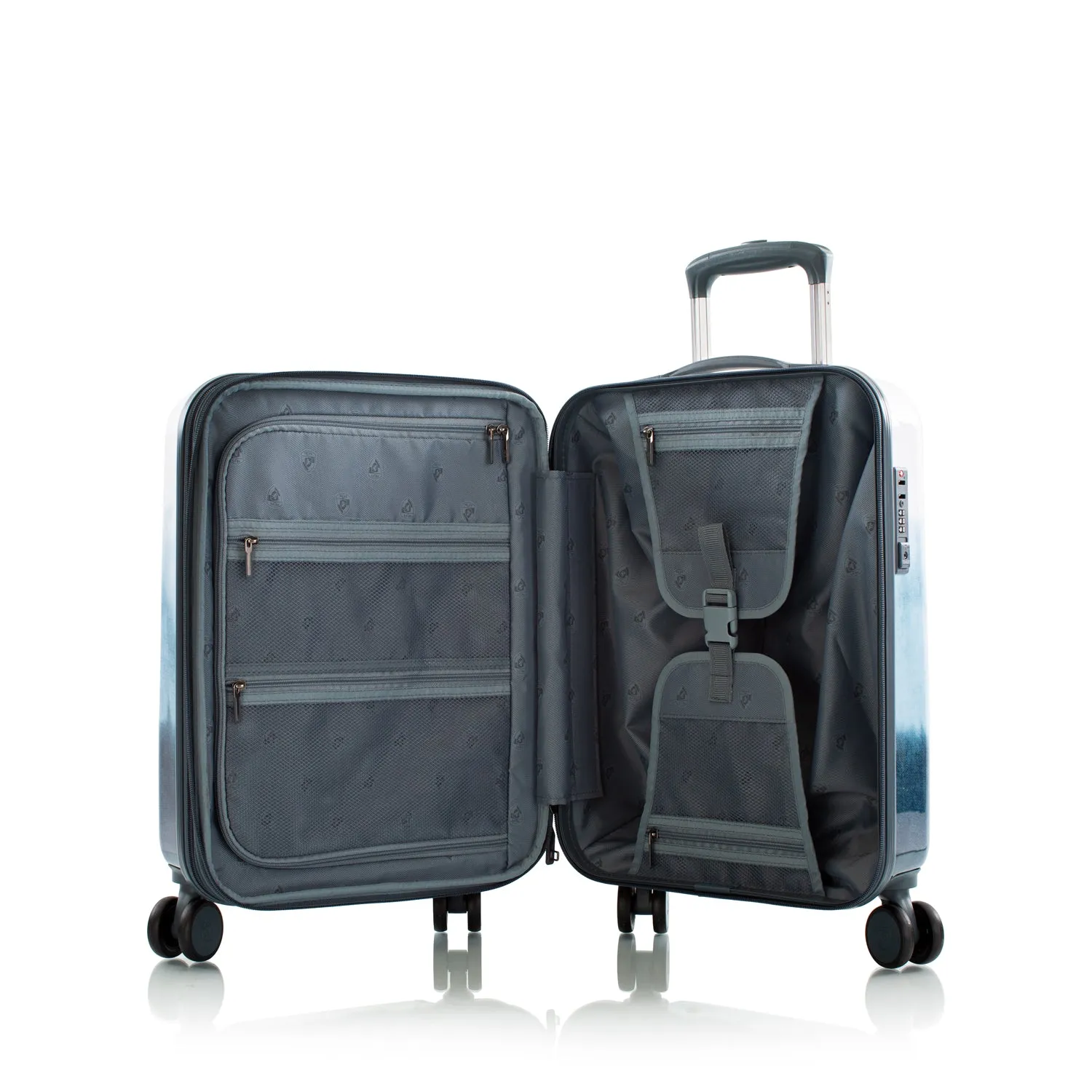 Tie-Dye Blue Fashion Spinner™ 21" Carry-on Luggage