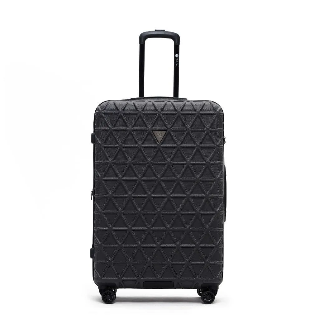 Tosca Triton Large 74cm Hardsided Spinner Expander Luggage Rose Gold