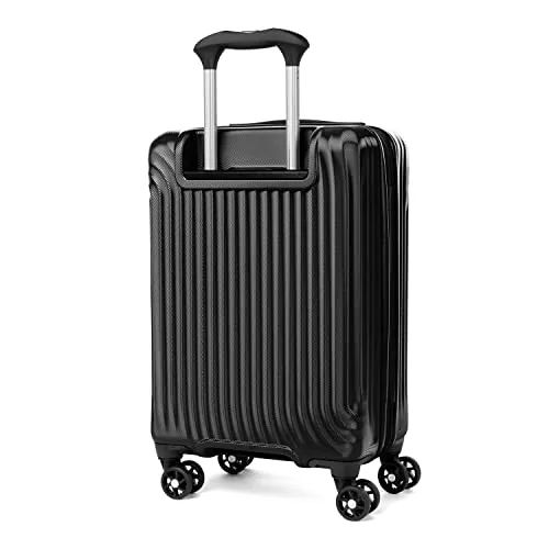 Travelpro Maxlite Air Hardside Expandable Luggage, 8 Spinner Wheels, Lightweight Hard Shell Polycarbonate, Checked-Medium 25-Inch, Metallic Silver