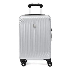 Travelpro Maxlite Air Hardside Expandable Luggage, 8 Spinner Wheels, Lightweight Hard Shell Polycarbonate, Checked-Medium 25-Inch, Metallic Silver