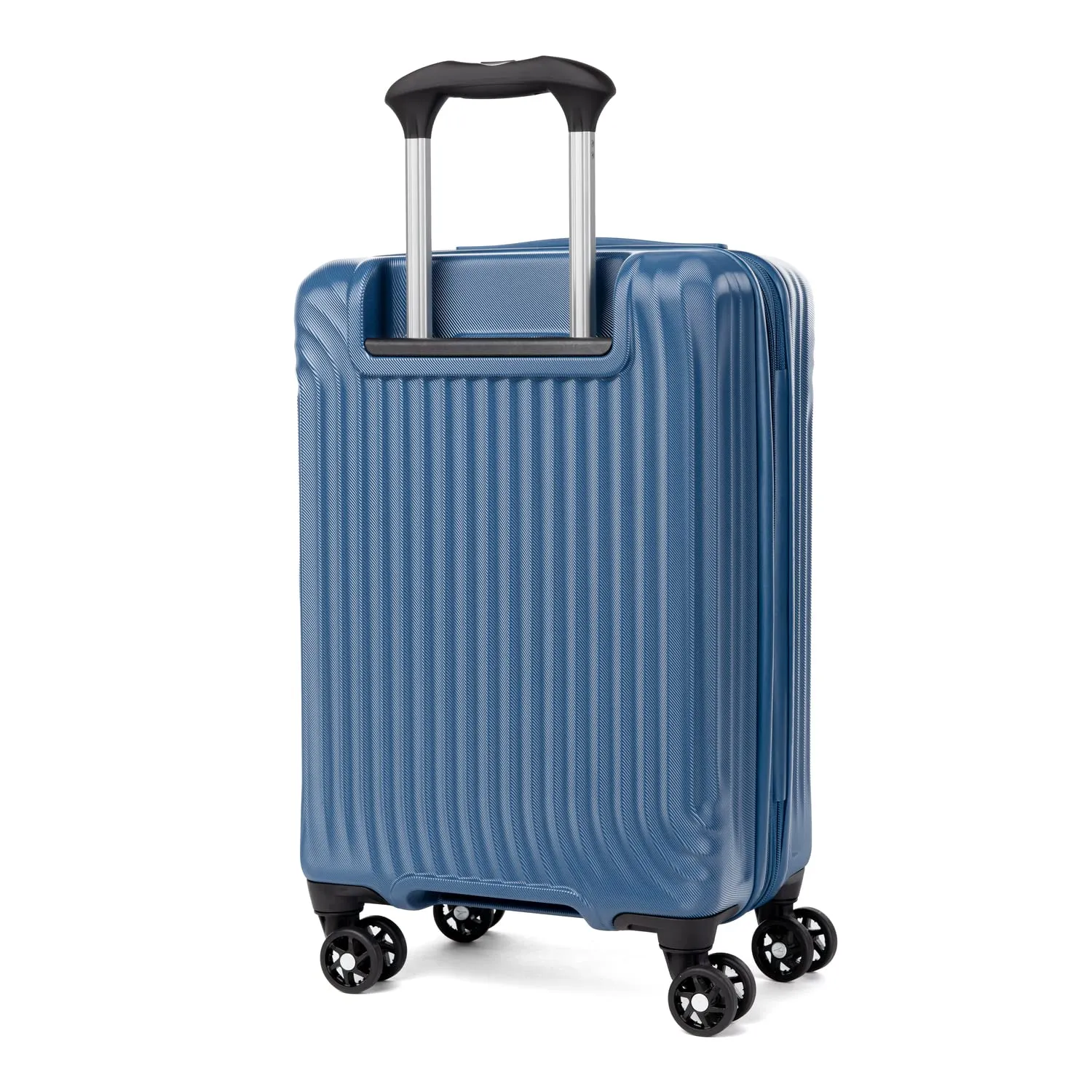 Travelpro Maxlite Air Hardside Expandable Luggage, 8 Spinner Wheels, Lightweight Hard Shell Polycarbonate, Checked-Medium 25-Inch, Metallic Silver