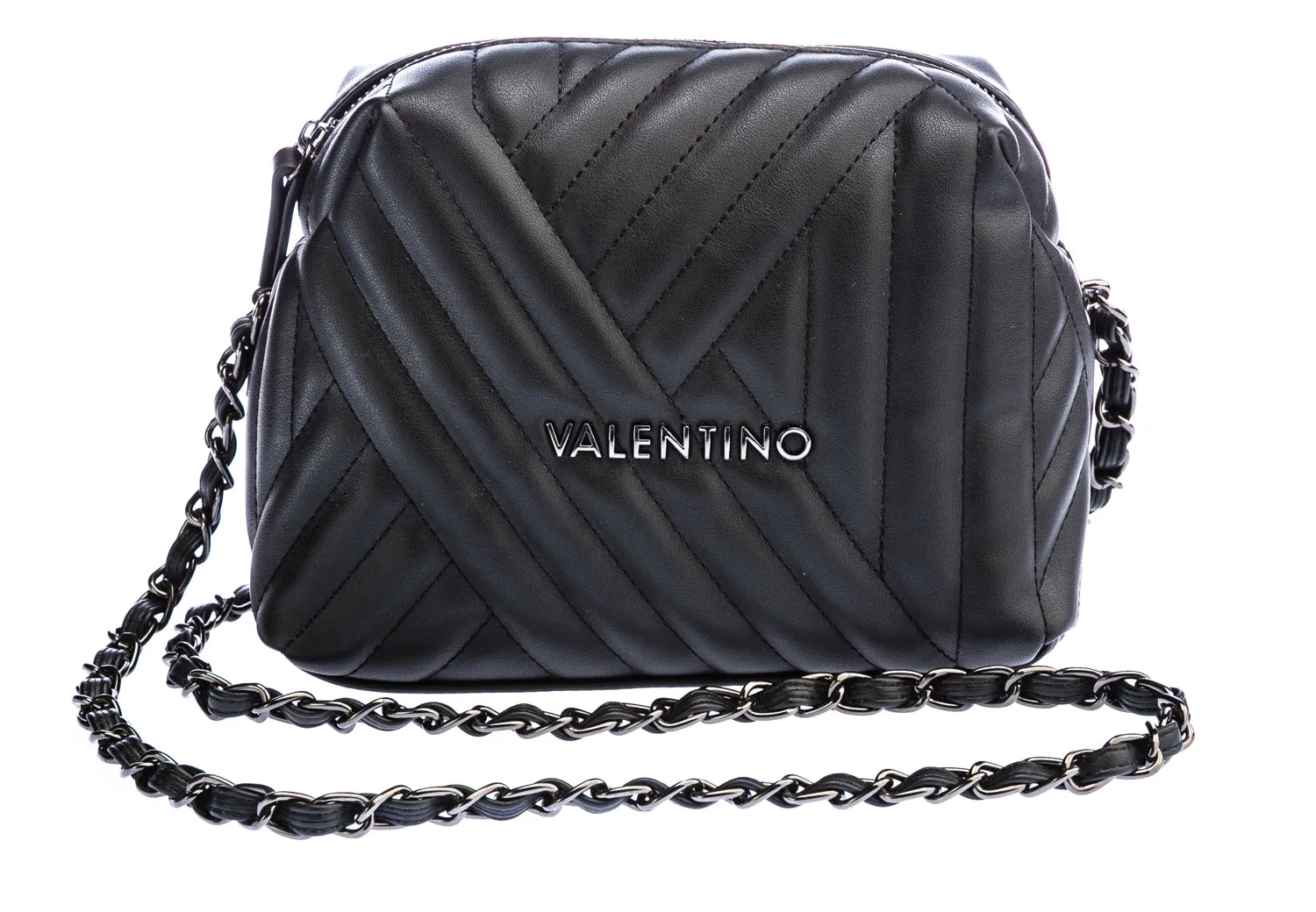 Valentino by Mario Valentino Signoria Ladies Small Shoulder Bag in Black