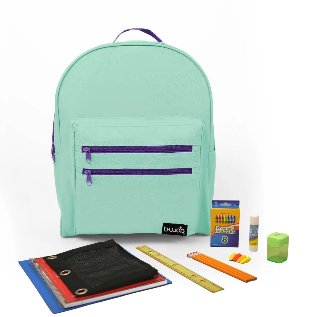 Wholesale Student Essentials Kit (24 Items per Kit) in 16'' Classic Backpack