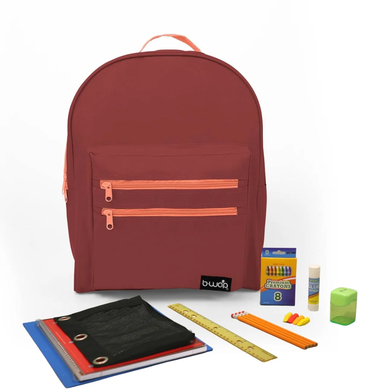 Wholesale Student Essentials Kit (24 Items per Kit) in 16'' Classic Backpack