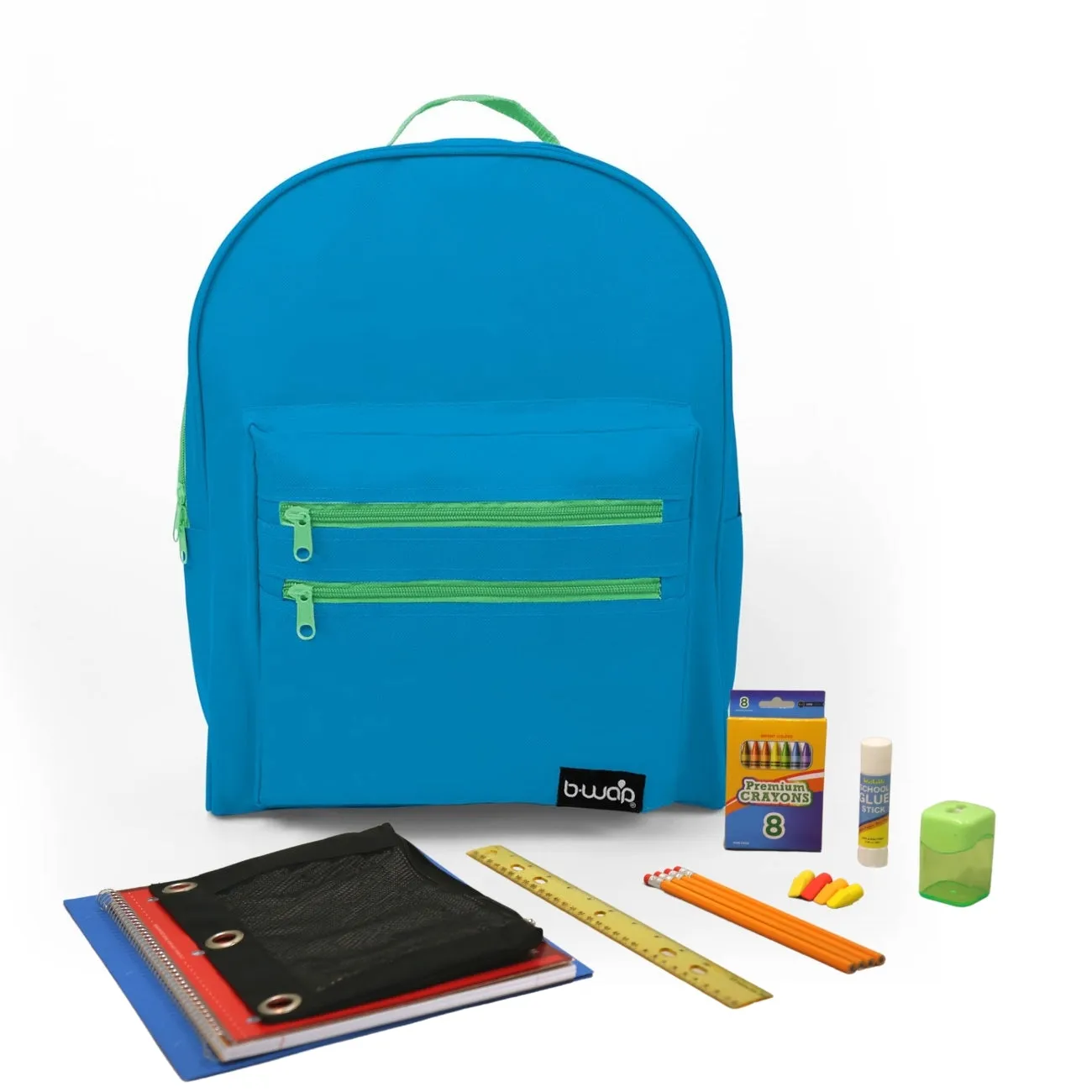 Wholesale Student Essentials Kit (24 Items per Kit) in 16'' Classic Backpack