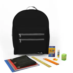 Wholesale Student Essentials Kit (24 Items per Kit) in 16'' Classic Backpack