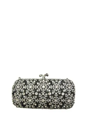 Wildflower black Clutch